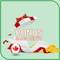 Bonus sans dépôt des casinos en ligne du Canada